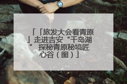 「旅发大会看青原」走进吉安“千岛湖” 探秘青原秘境匠心谷（图）