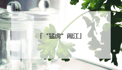 “猛虎”闹江