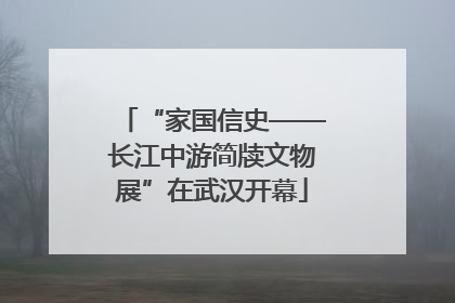 “家国信史——长江中游简牍文物展”在武汉开幕