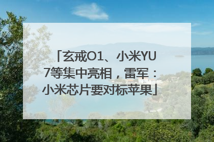 玄戒O1、小米YU7等集中亮相，雷军：小米芯片要对标苹果