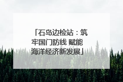 石岛边检站：筑牢国门防线 赋能海洋经济新发展