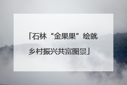 石林“金果果”绘就乡村振兴共富图景