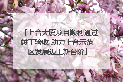 上合大厦项目顺利通过竣工验收 助力上合示范区发展迈上新台阶