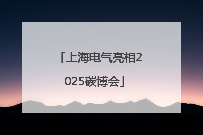 上海电气亮相2025碳博会