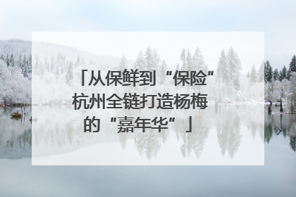 从保鲜到“保险” 杭州全链打造杨梅的“嘉年华”
