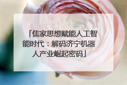 儒家思想赋能人工智能时代：解码济宁机器人产业崛起密码