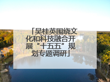 吴桂英围绕文化和科技融合开展“十五五”规划专题调研