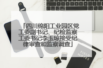 四川绵阳工业园区党工委副书记、纪检监察工委书记李玉琼接受纪律审查和监察调查