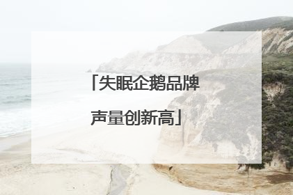 失眠企鹅品牌声量创新高