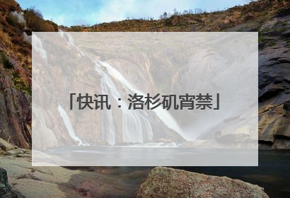 快讯：洛杉矶宵禁