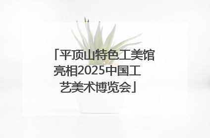平顶山特色工美馆亮相2025中国工艺美术博览会