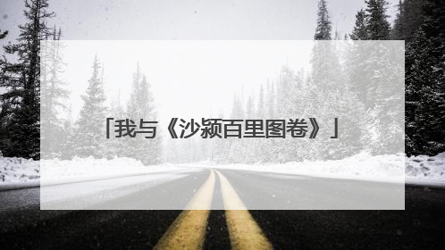 我与《沙颍百里图卷》