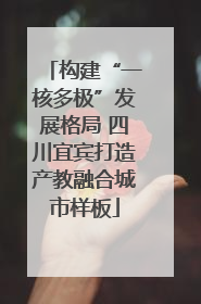 构建“一核多极”发展格局 四川宜宾打造产教融合城市样板