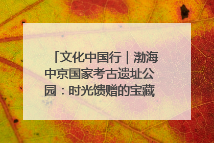 文化中国行｜渤海中京国家考古遗址公园：时光馈赠的宝藏 历史凝固的诗篇