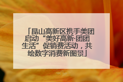 昆山高新区携手美团启动“美好高新·团团生活”促销费活动，共绘数字消费新图景