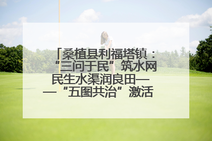 桑植县利福塔镇：“三问于民”筑水网 民生水渠润良田——“五图共治”激活基层治理新动能