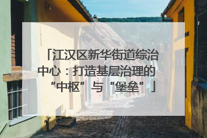 江汉区新华街道综治中心：打造基层治理的“中枢”与“堡垒”