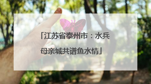 江苏省泰州市：水兵母亲城共谱鱼水情
