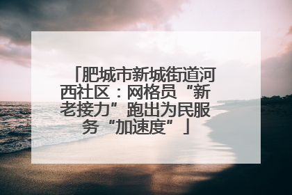 肥城市新城街道河西社区：网格员“新老接力”跑出为民服务“加速度”