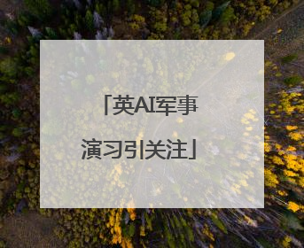 英AI军事演习引关注