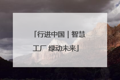 行进中国｜智慧工厂 绿动未来