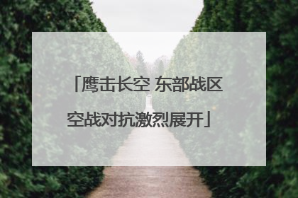 鹰击长空 东部战区空战对抗激烈展开