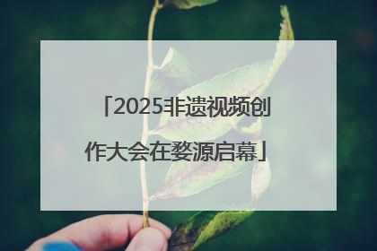 2025非遗视频创作大会在婺源启幕
